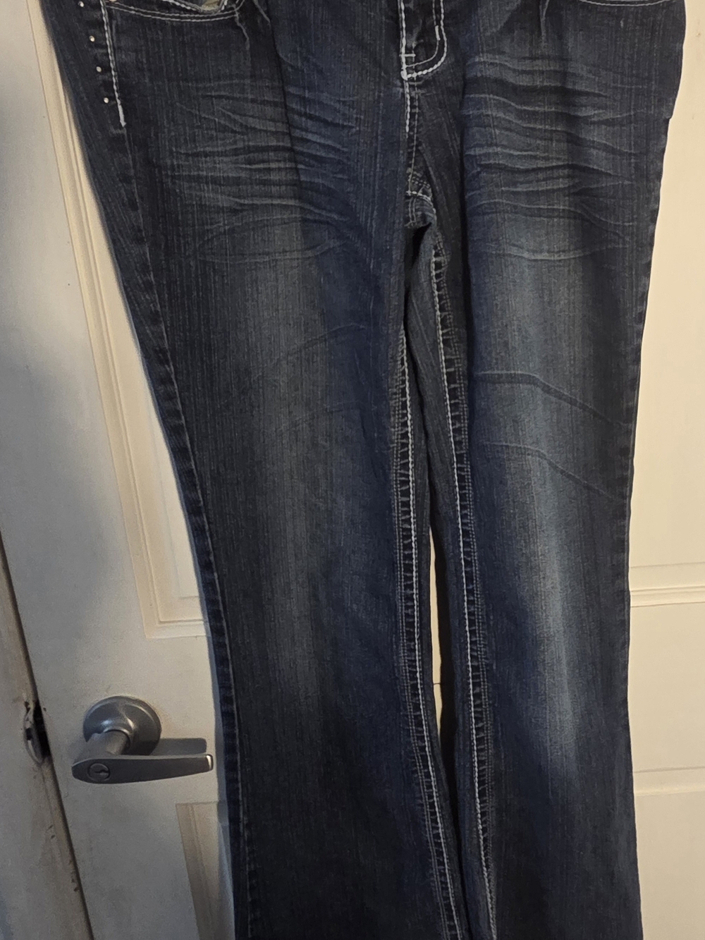 ZCO Blue Women's Stretch Bootcut Jeans  Juniors Size 13